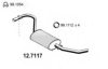 ASSO 12.7117 End Silencer